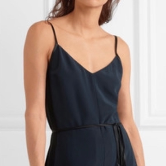 NWT Rag & Bone  Navy Rosa silky Jumpsuit/ size 2/ - Picture 2 of 6